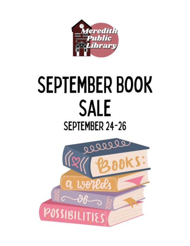 Book Sale - September 24-26