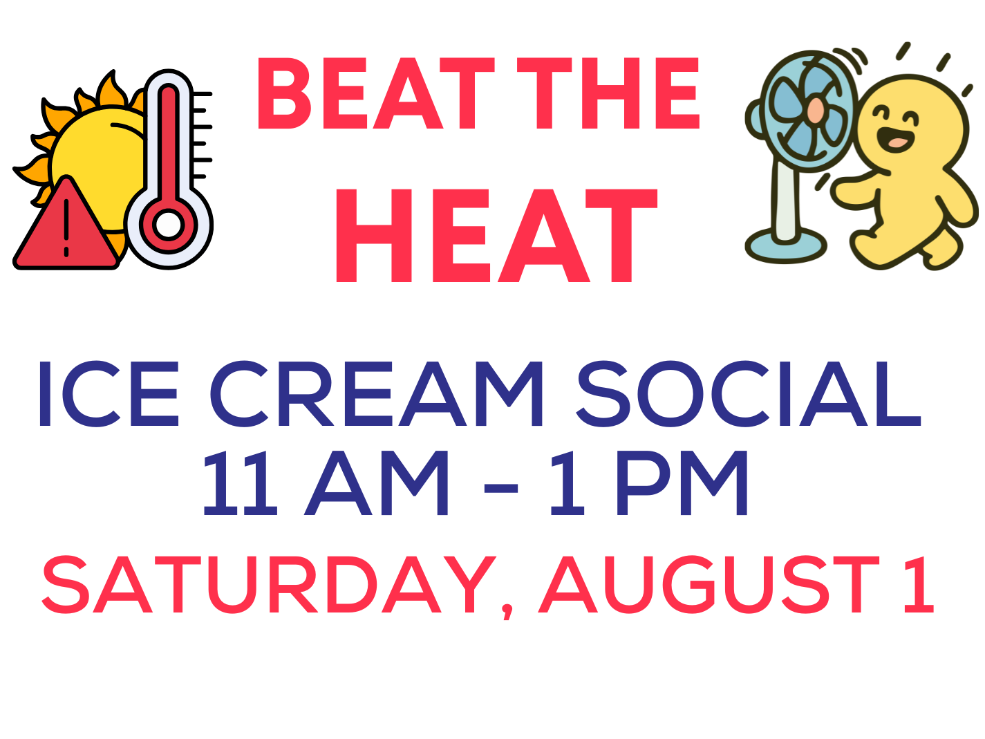 Beat The Heat Ice Cream Social